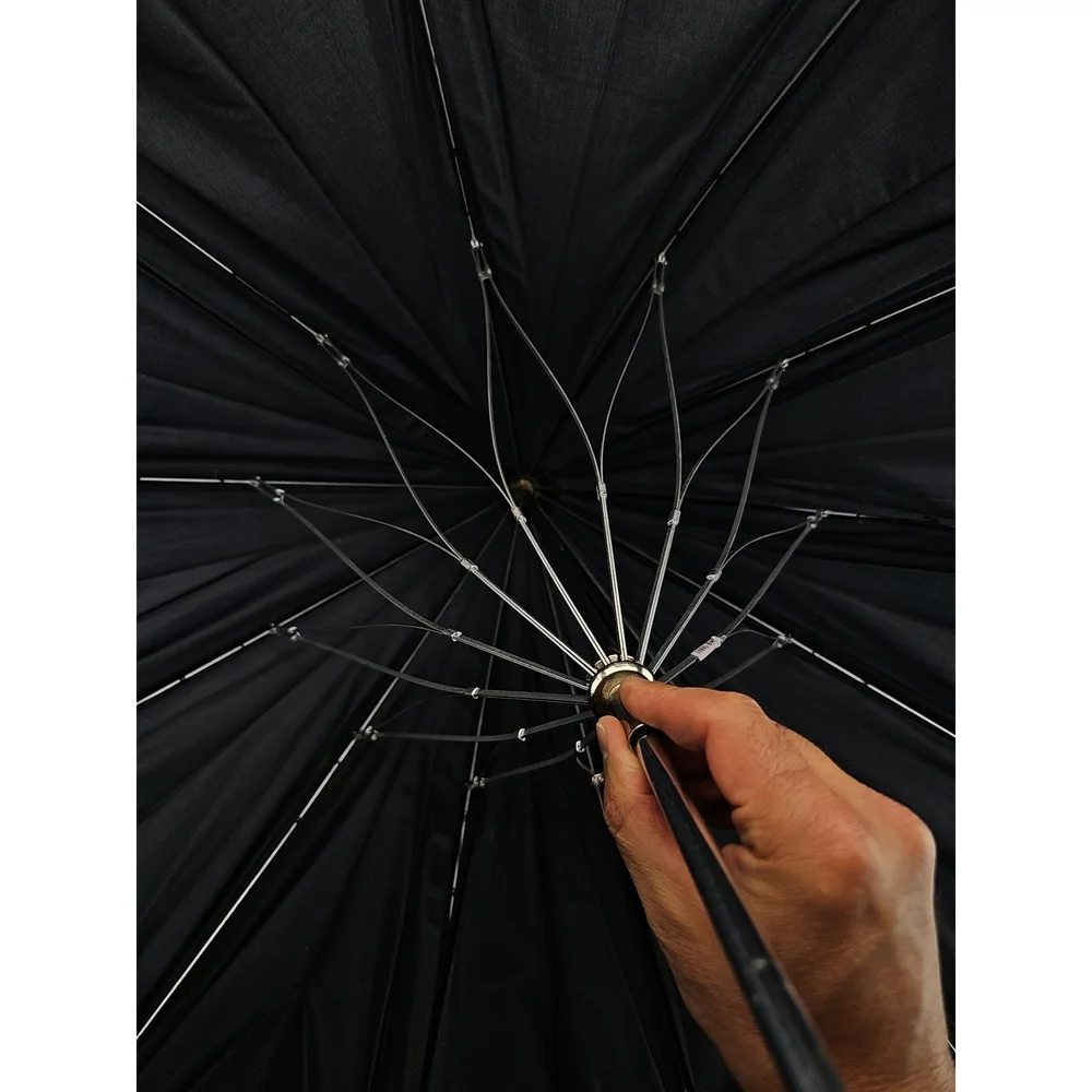 Vintage Ornate Handle Umbrella - Picture 4 of 5